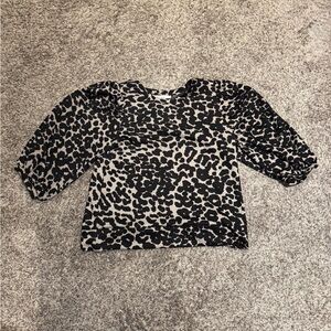 LOFT Leopard Print Women's Top